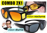 Lentes Nocturnos Para Manejar Conducir Noche Dia